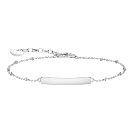 Armband Klassisch Dots Silber