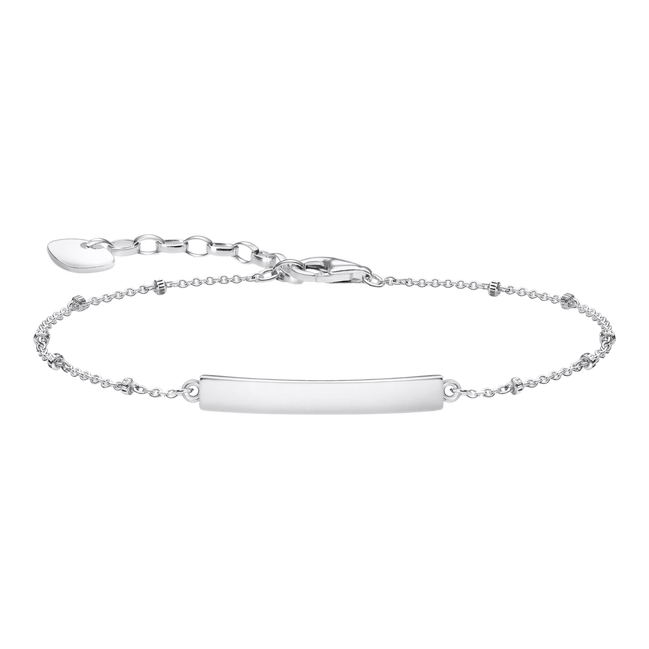 Armband Klassisch Dots Silber