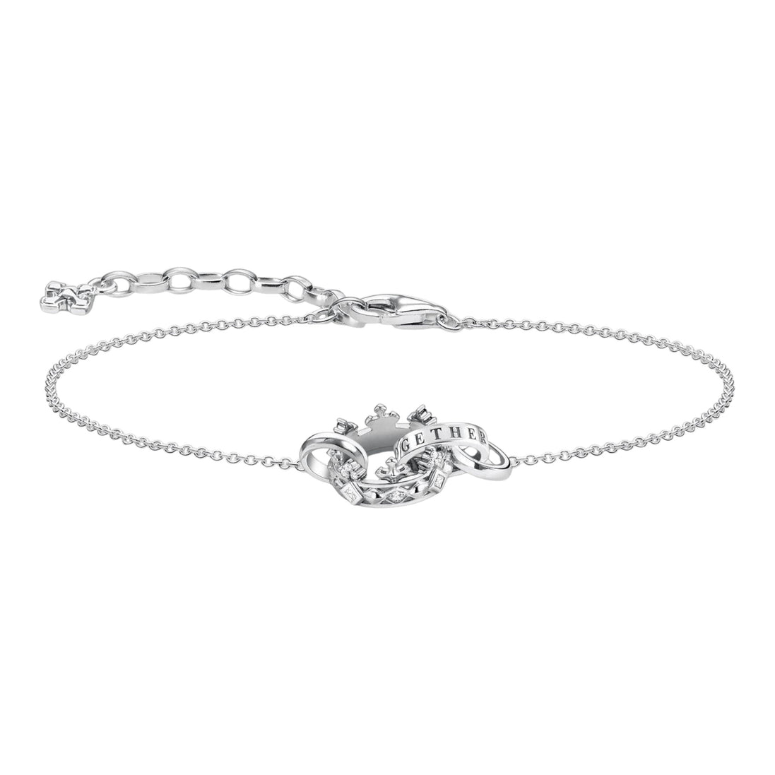 Armband "Krone" Silber