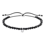 Armband Schwarze Perlen Zirkonia
