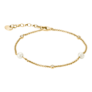 Armband mit Perlen und Zirkonia