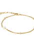 Armband mit Perlen und Zirkonia