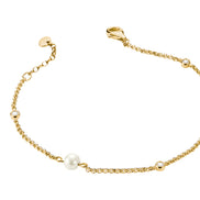 Armband mit Perlen und Zirkonia