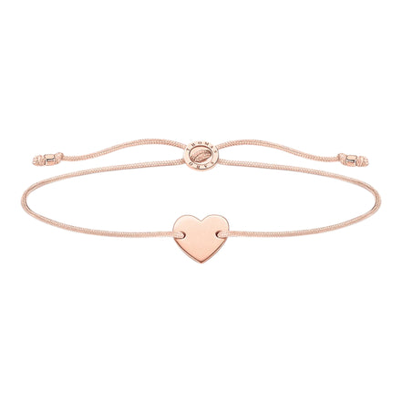 Armband "Herz" Silber rosé-vergoldet