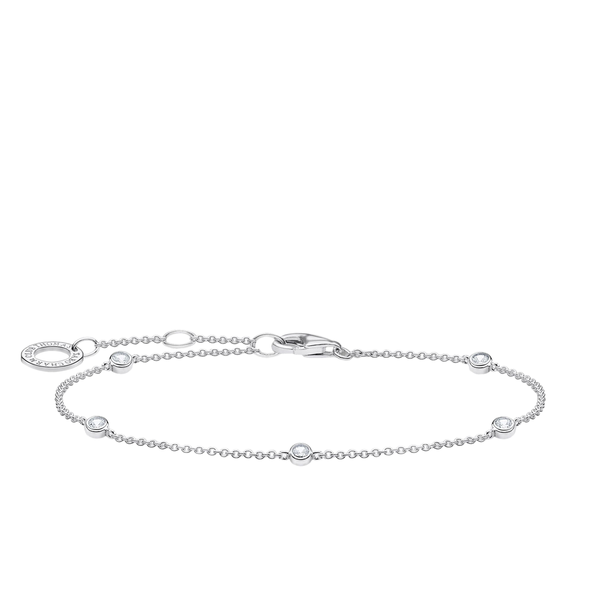 Armband mit Zirkonia Silber