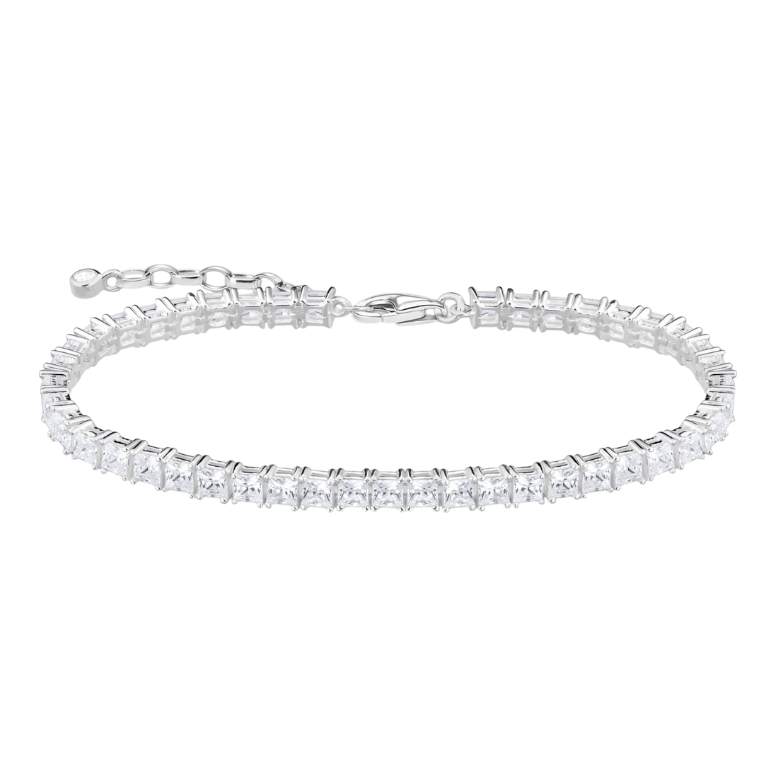 Tennisarmband Zirkonia weiß