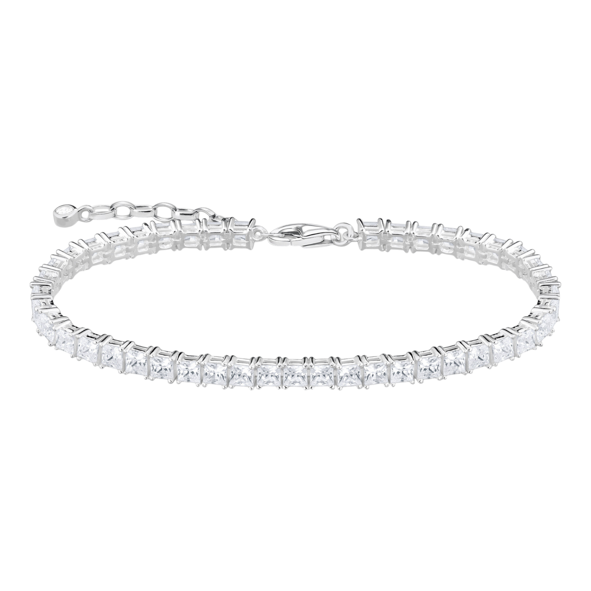 Tennisarmband Zirkonia weiß