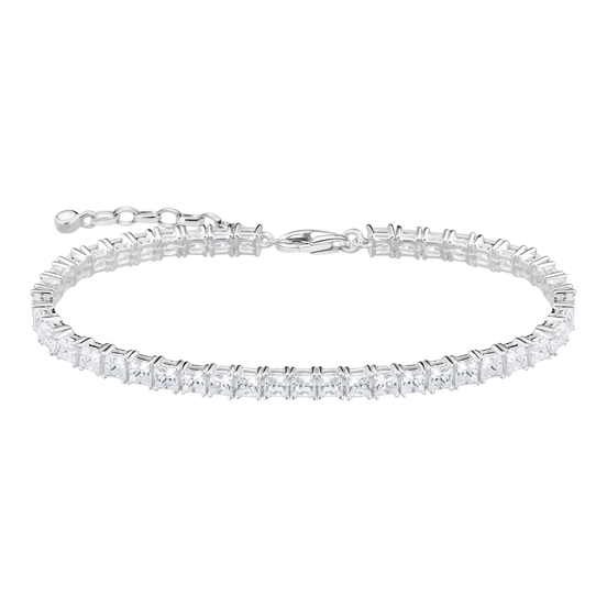 Tennisarmband Zirkonia weiß