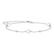 Armband mit Perlen und Zirkonia