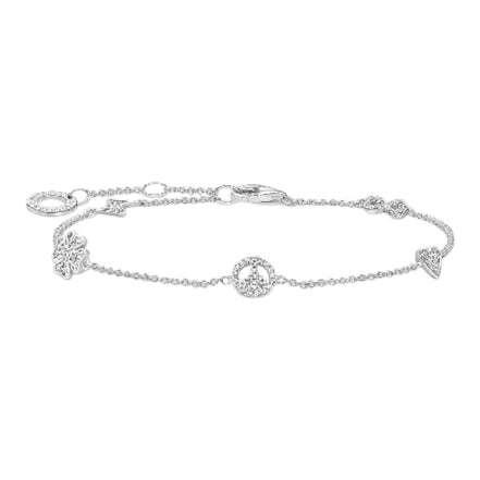 Armband "Powerful Symbole" Silber
