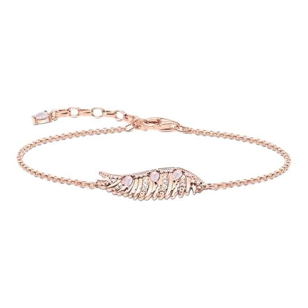 Armband "Phoenix Flügel" Silber rosévergoldet