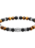 Armband Beads Onyx und Tigerauge