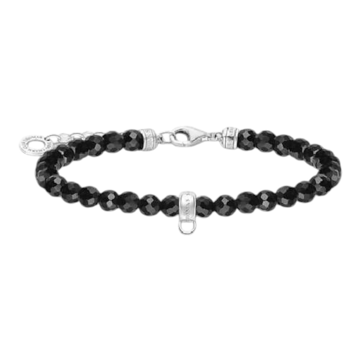 Armband Schwarze Beads
