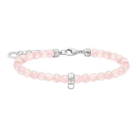 Armband Rosenquarz-Beads