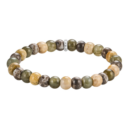 Armband Labradorit Crocodile Jasper