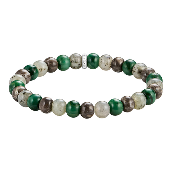 Armband Jasper, Jade & Labradorit