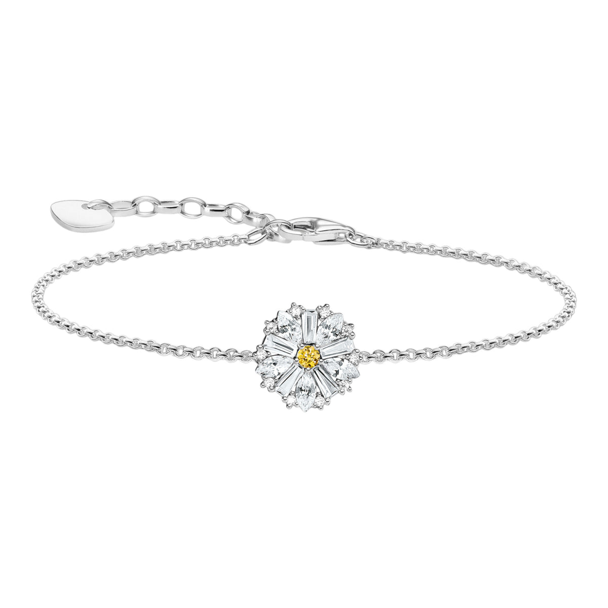 Armband Gänseblümchen Silber