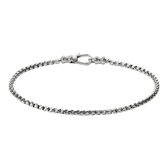 Venezianerarmband silberfarben