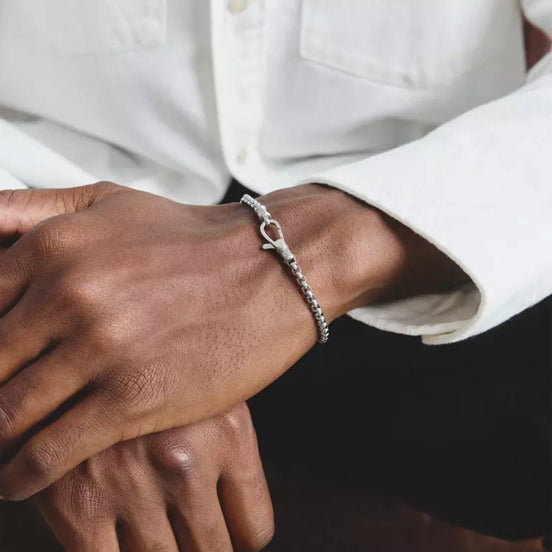 Venezianerarmband silberfarben