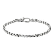 Venezianerarmband silberfarben
