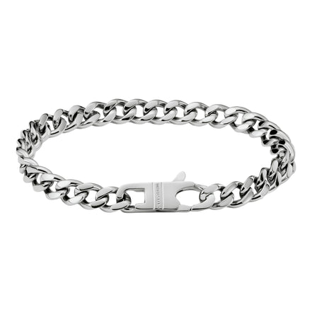 Panzerarmband silberfarben