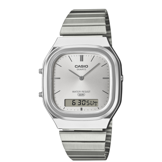 Vintage Armbanduhr silber