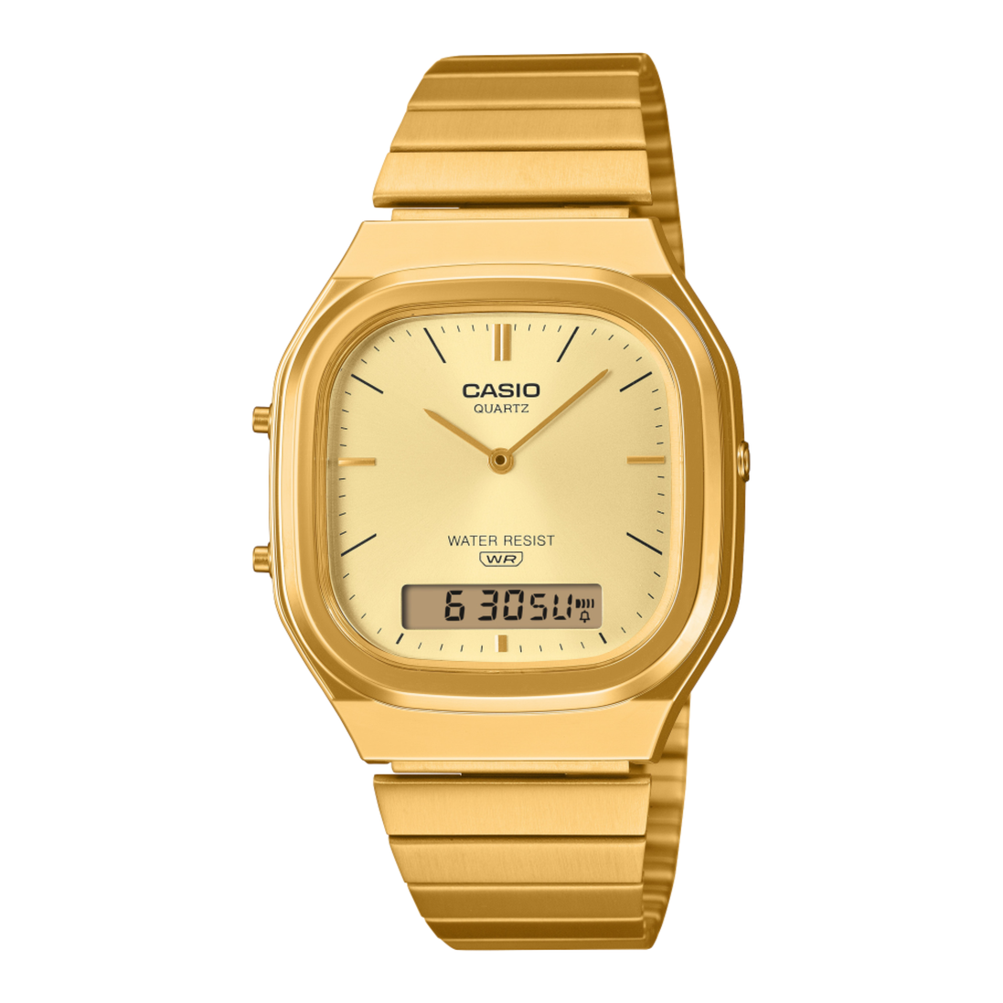 Vintage Armbanduhr gelbgoldfarbend
