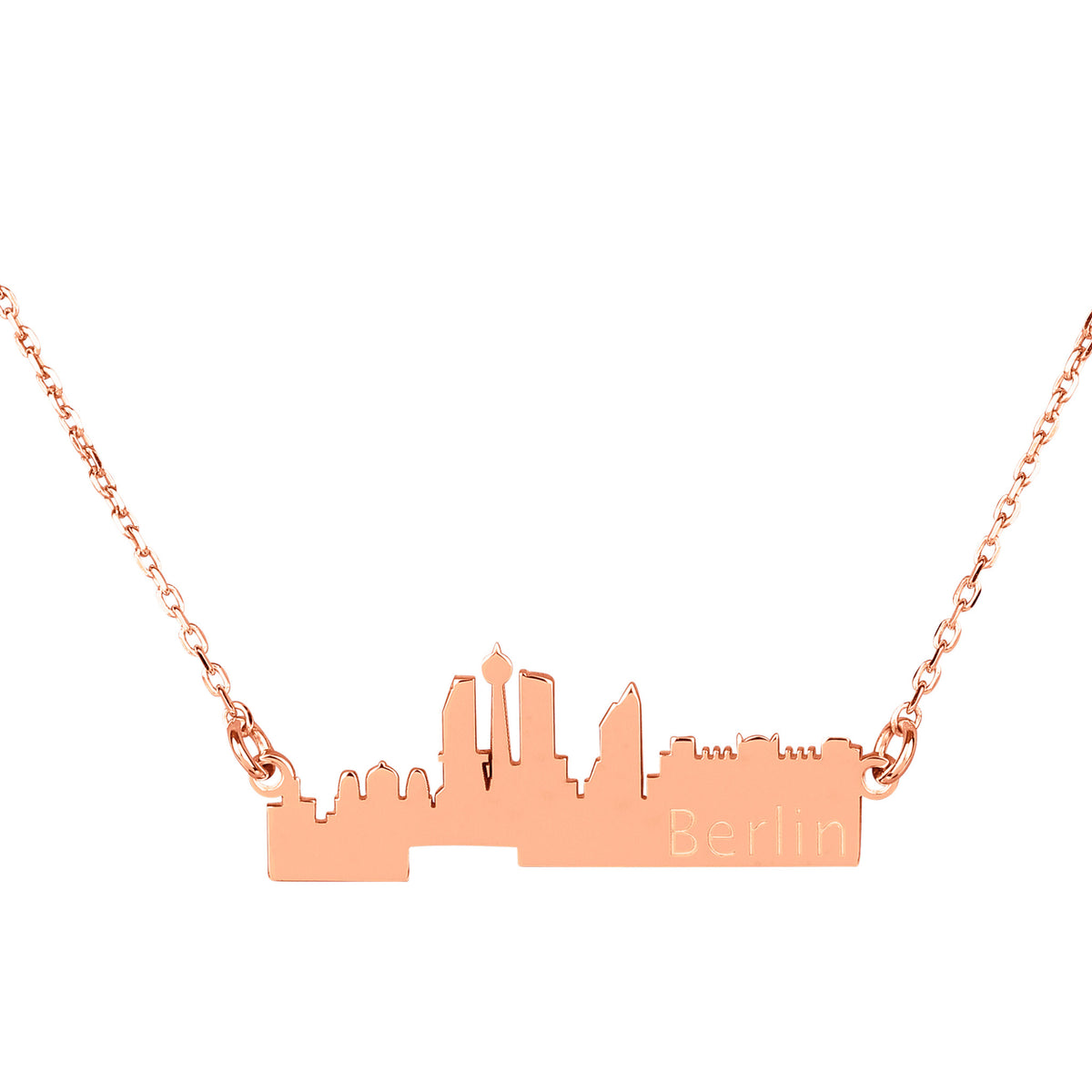 Kette mit Berliner Skyline