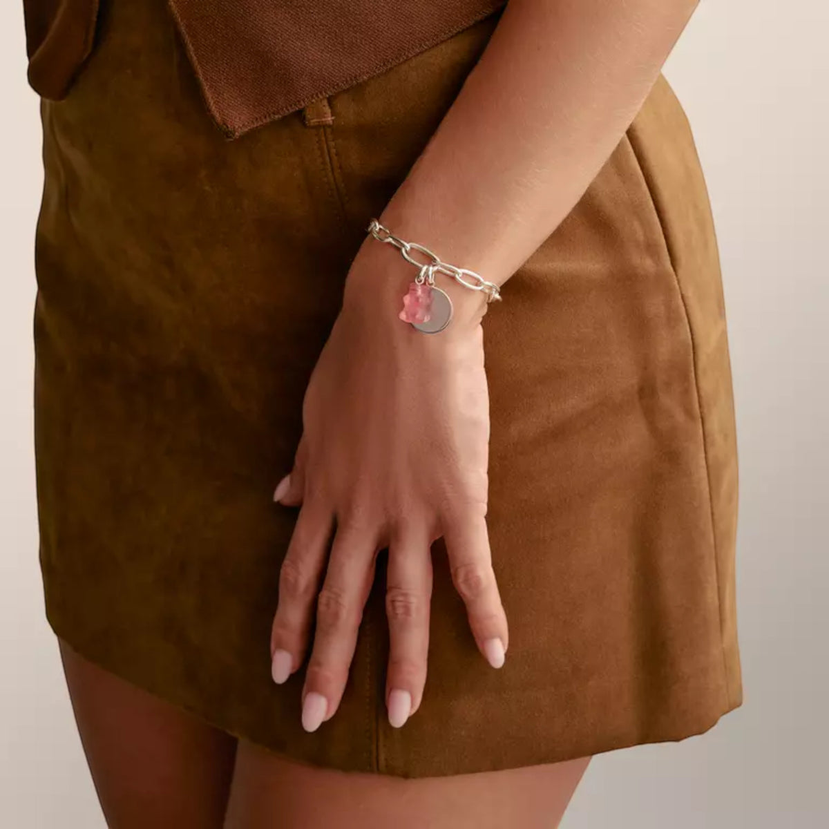 Charm-Armband Connect Silber