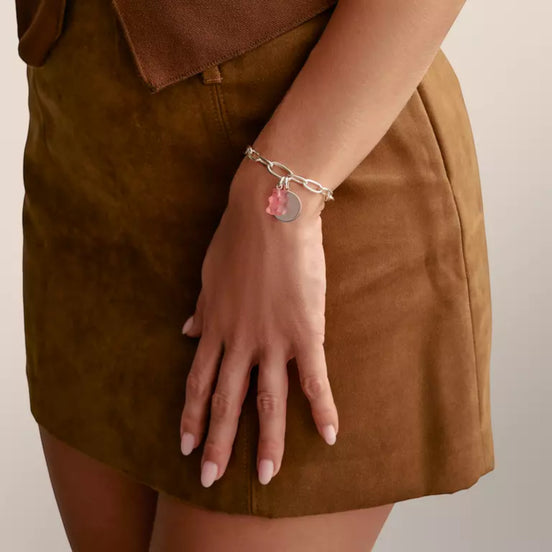 Charm-Armband Connect Silber