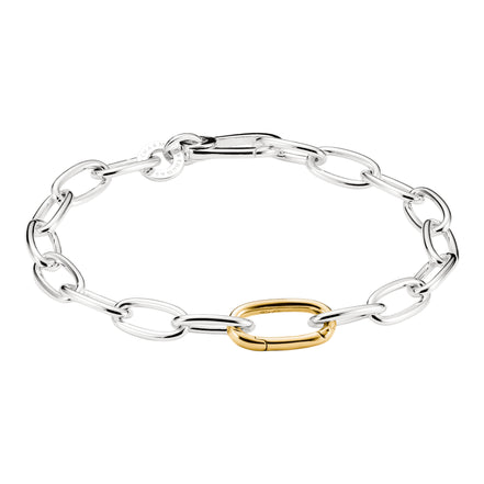 Charm-Armband Connect Link Vergoldet