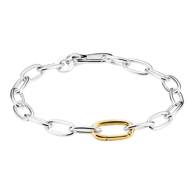 Charm-Armband Connect Link Vergoldet