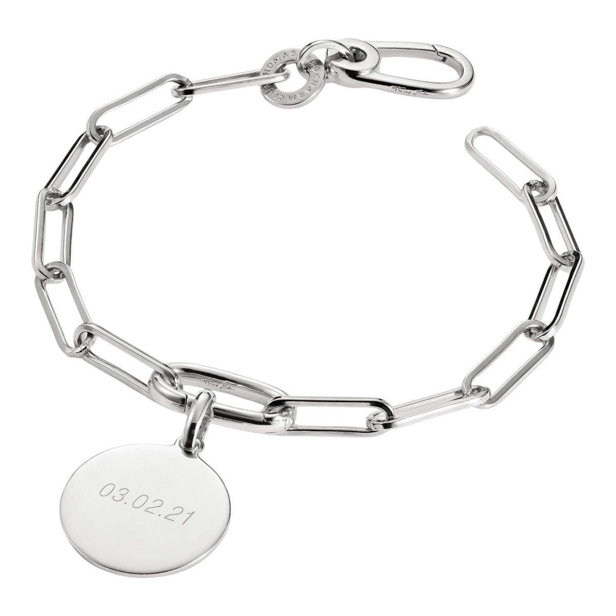Charm-Armband Connect Silber