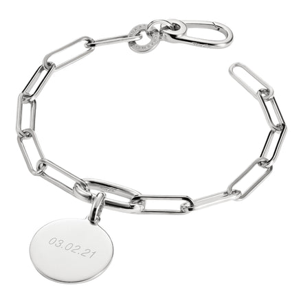 Charm-Armband Connect Silber