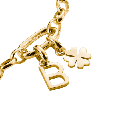 Charm Connect B Vergoldet