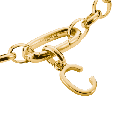 Charm Connect C Vergoldet