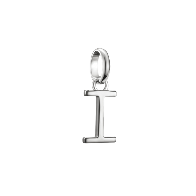 Charm Connect Buchstabe I Silber