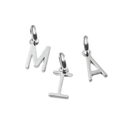 Charm Connect Buchstabe I Silber