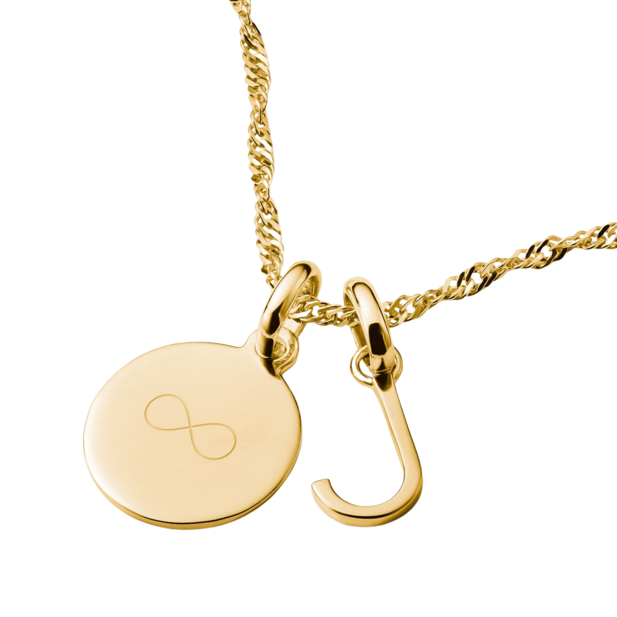 Charm Connect J Vergoldet