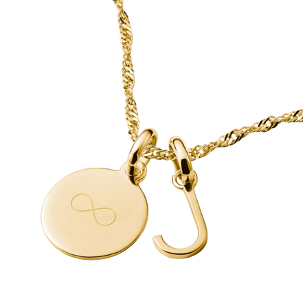 Charm Connect J Vergoldet