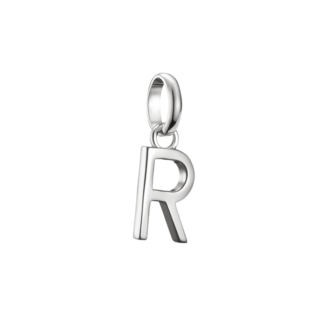 Charm Connect Buchstabe R Silber