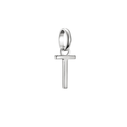Charm Connect Buchstabe T Silber