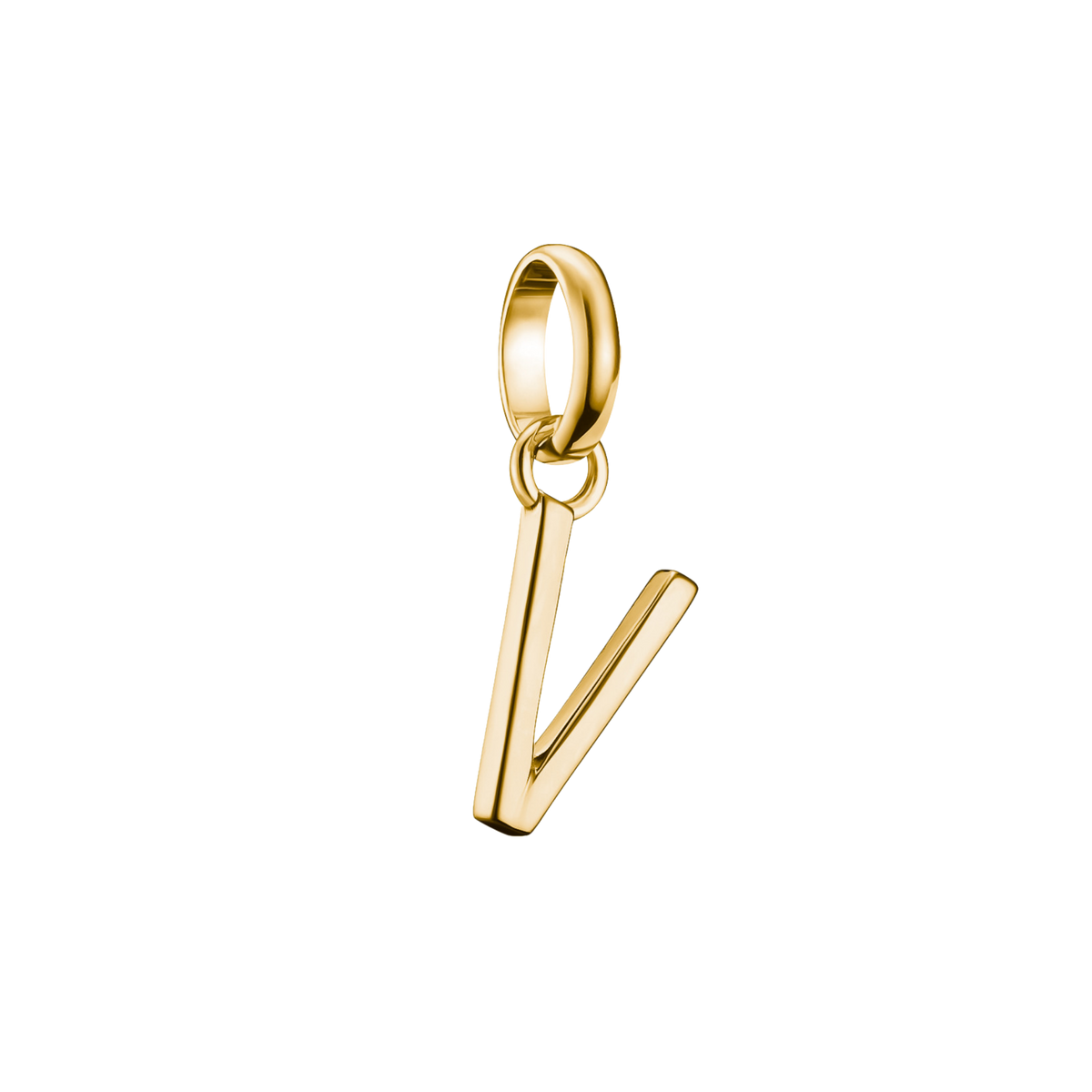 Charm Connect V Vergoldet