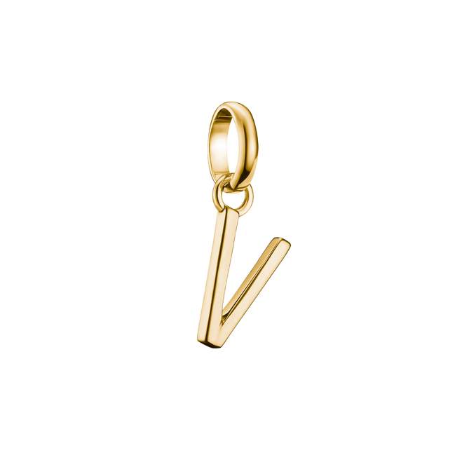 Charm Connect V Vergoldet