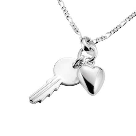 Charm Connect Schlüssel mit Herz