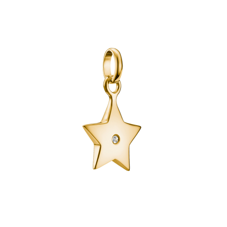 Charm Connect Stern Vergoldet