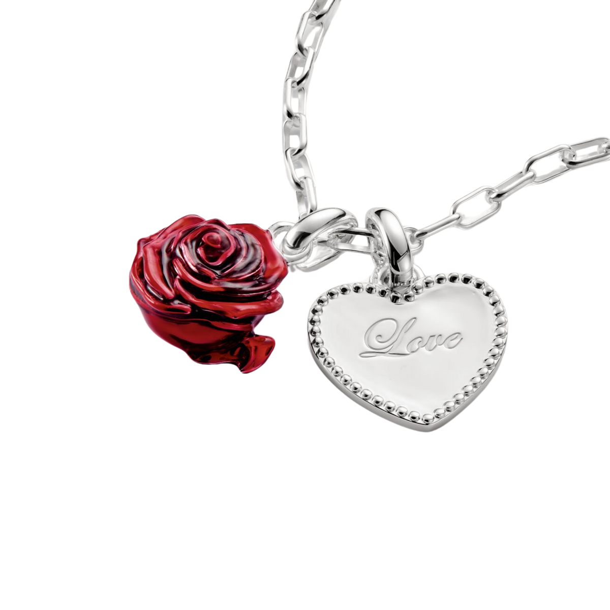 Charm Connect Herz Love Gravur