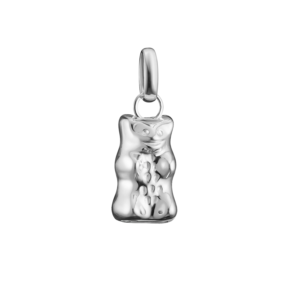 Charm Connect Goldbär Silber