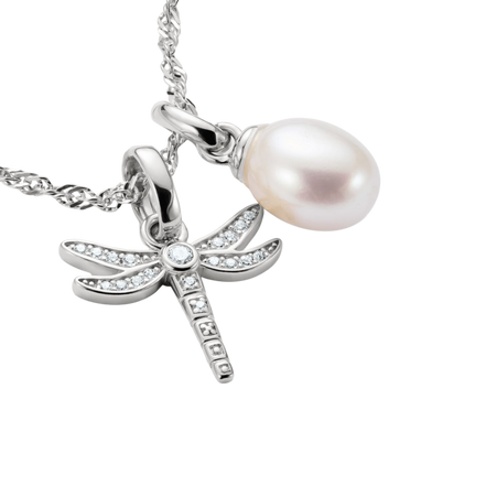 Charm Connect Perle Silber