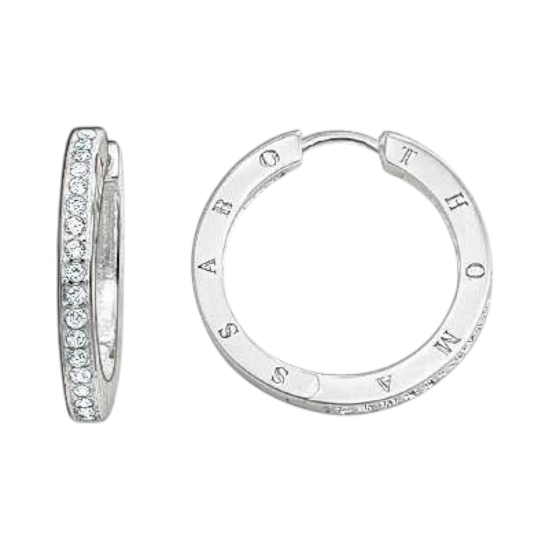 Creolen Silber Zirkonia